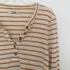 Madewell long sleeve thermal tee